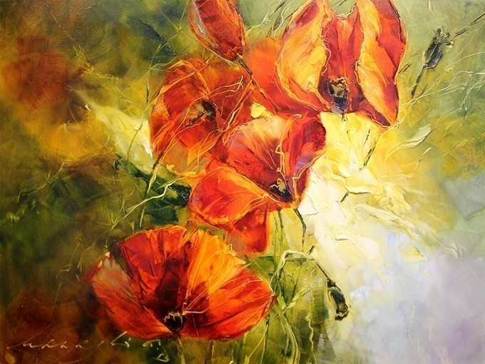№0449, „Breath of the wind“. Μοναδικός πίνακας σε καμβά, με εντυπωσιακές χειροποίητες 3D πινελιές. Δημιουργείται αποκλειστικά για εσάς, κατόπιν παραγγελίας