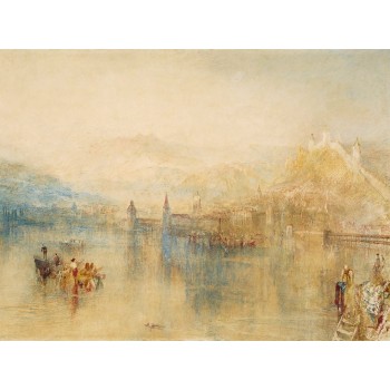 №1036, "Lucerne from the Lake", William Turner. Μοναδικός πίνακας σε καμβά, με εντυπωσιακές χειροποίητες 3D πινελιές. Δημιουργείται αποκλειστικά για εσάς, κατόπιν παραγγελίας