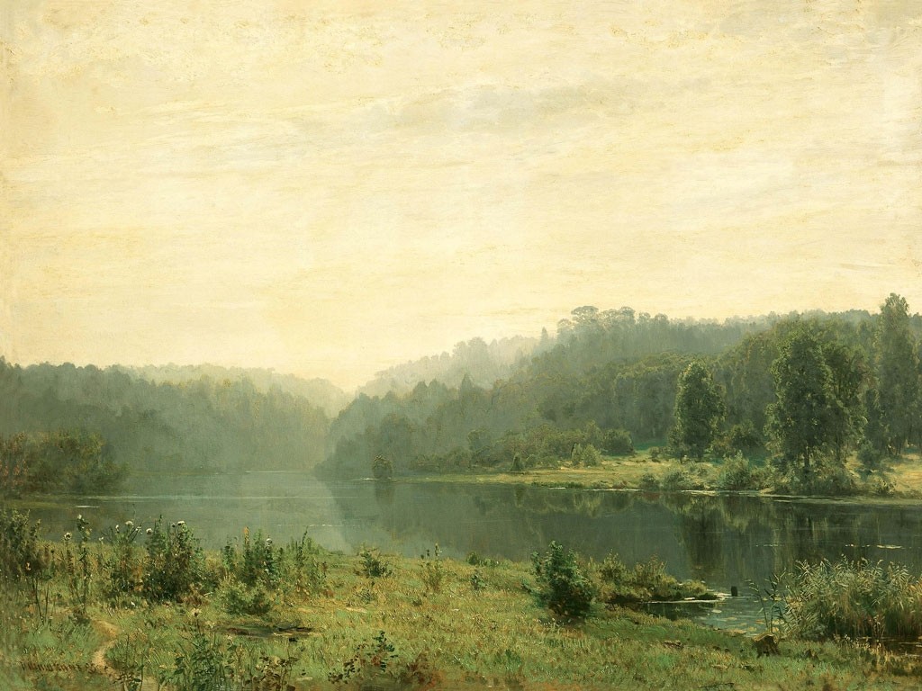№1449, Beach, Ivan Shishkin. Μοναδικός πίνακας σε καμβά, με εντυπωσιακές χειροποίητες 3D πινελιές. Δημιουργείται αποκλειστικά για εσάς, κατόπιν παραγγελίας