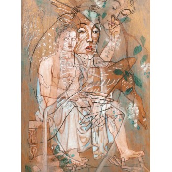 №2823 Minos, Francis Picabia. Μοναδικός πίνακας σε καμβά, με εντυπωσιακές χειροποίητες 3D πινελιές. Δημιουργείται αποκλειστικά για εσάς, κατόπιν παραγγελίας
