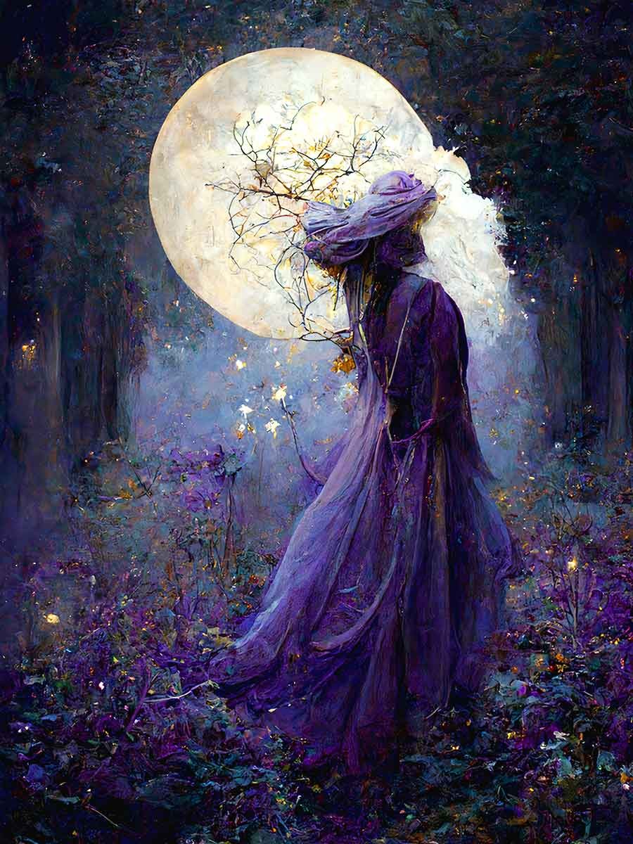 №3229 The secret garden. Μοναδικός πίνακας σε καμβά, με εντυπωσιακές χειροποίητες 3D πινελιές. Δημιουργείται αποκλειστικά για εσάς, κατόπιν παραγγελίας