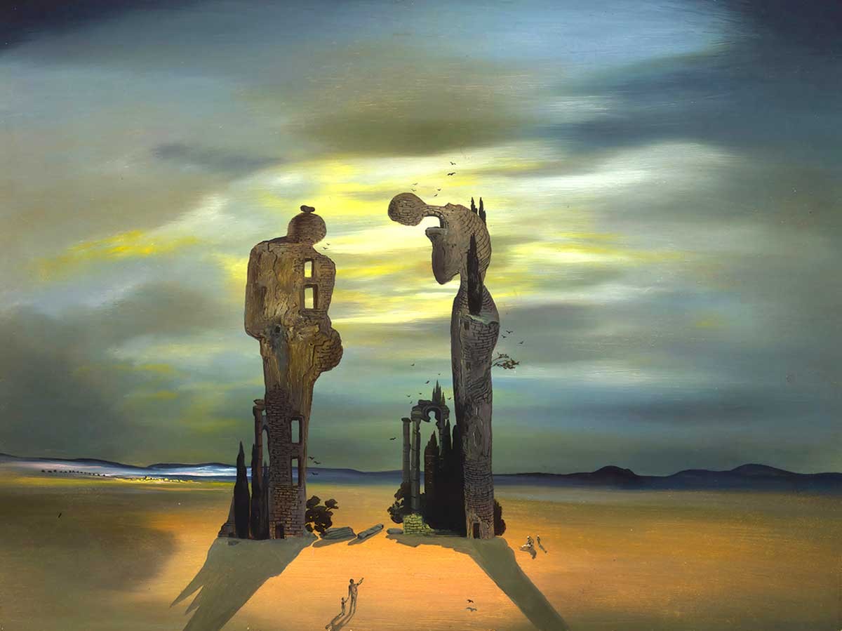 №3304 Salvador Dali - Archeological Reminiscence of Millet's Angelus. 