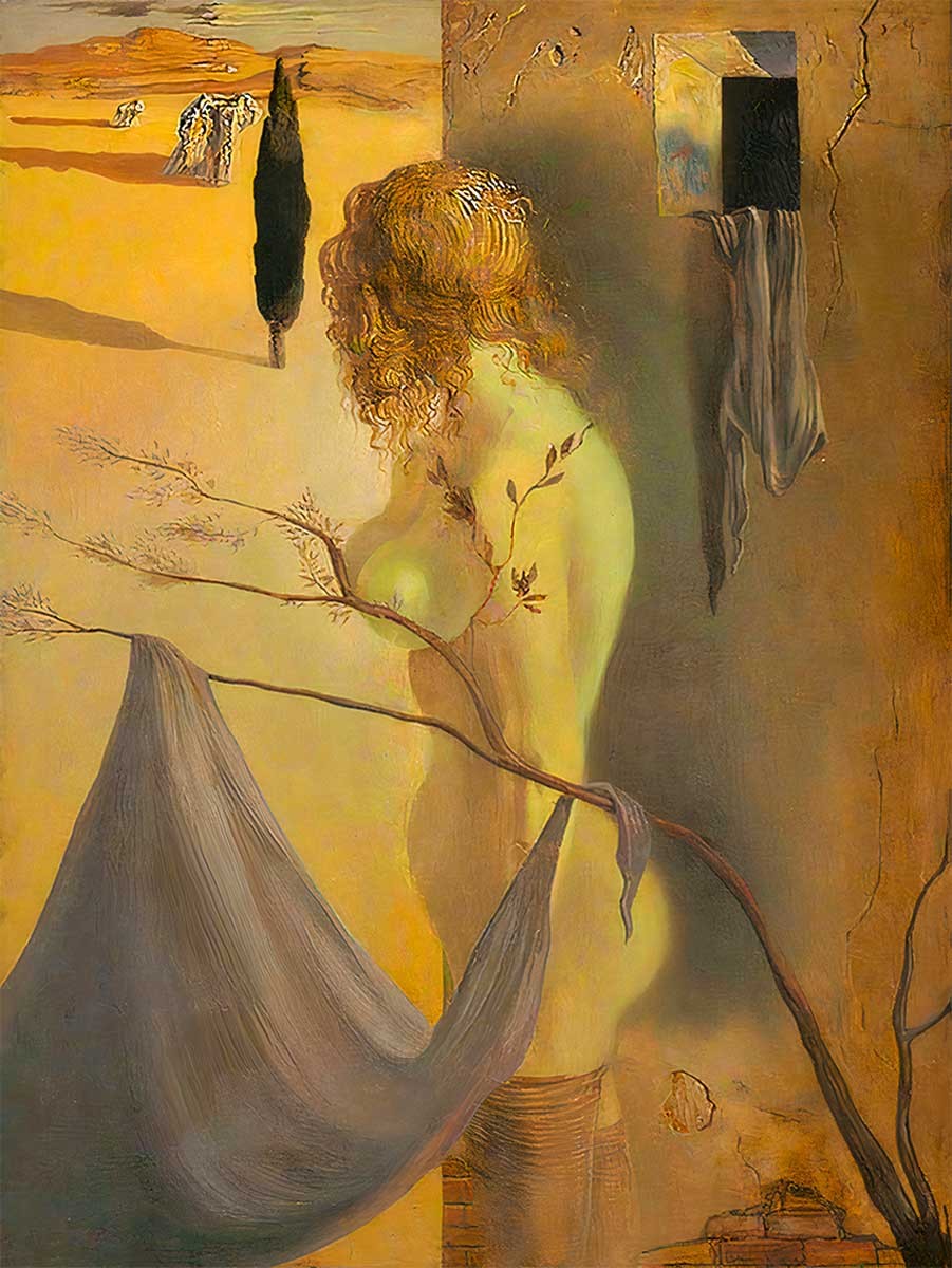 №3306 Salvador Dali , The Signal of Anguish. Μοναδικός πίνακας σε καμβά, με εντυπωσιακές χειροποίητες 3D πινελιές. Δημιουργείται αποκλειστικά για εσάς, κατόπιν παραγγελίας