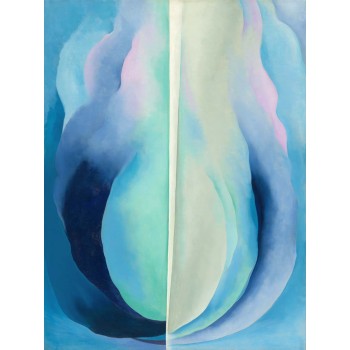 №3679 Georgia O'Keeffe - Abstraction Blue. 