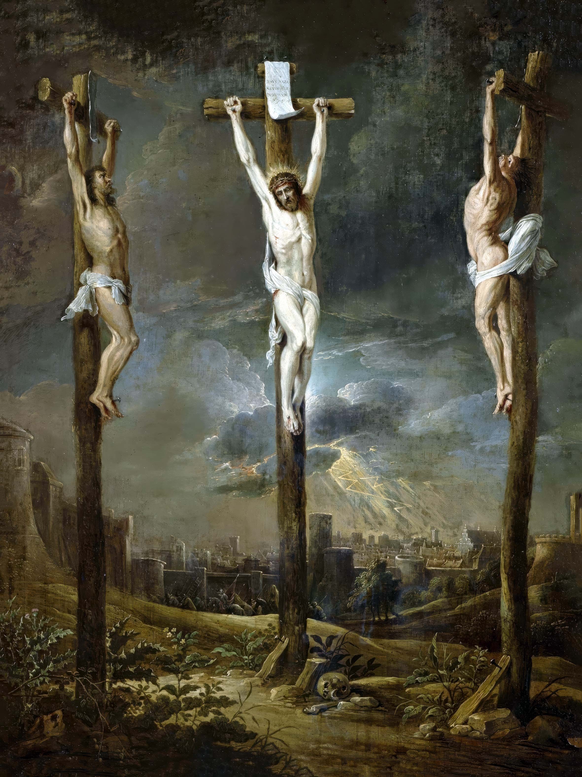 №3837 David Teniers - Jesus Christ Calvary. 
