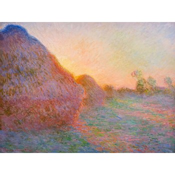 №№3848 Claude Monet - Grainstacks, Haystacks. . 
