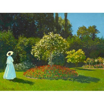№3849 Claude Monet - Lady in the Garden. 