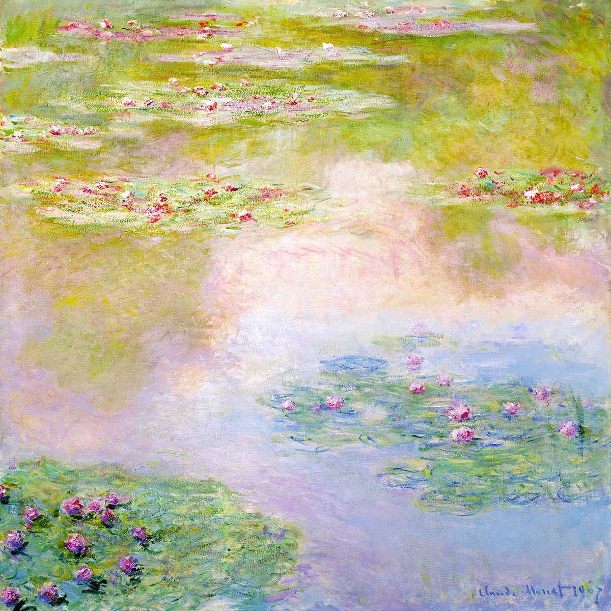 3853 Claude Monet - Nympheas II. 