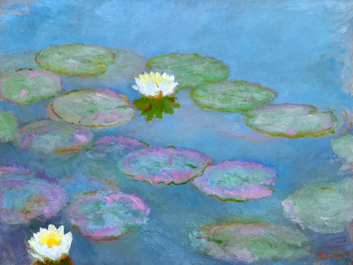 №3855 Claude Monet - Nympheas III. 