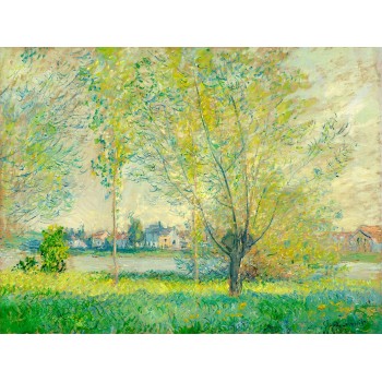 №3884 Claude Monet - The Towpath at Granval. 