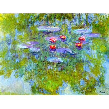№3885 Claude Monet - Water lilies IV. 