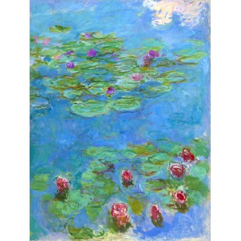 №3886 Claude Monet - Water Lilies Series. 