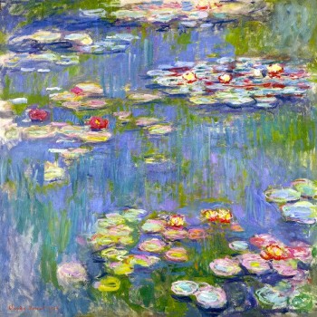 №3889 Claude Monet - Water Lilies VIII. 