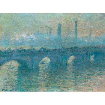 №3891 Claude Monet - Waterloo Bridge, Gray Weather. 
