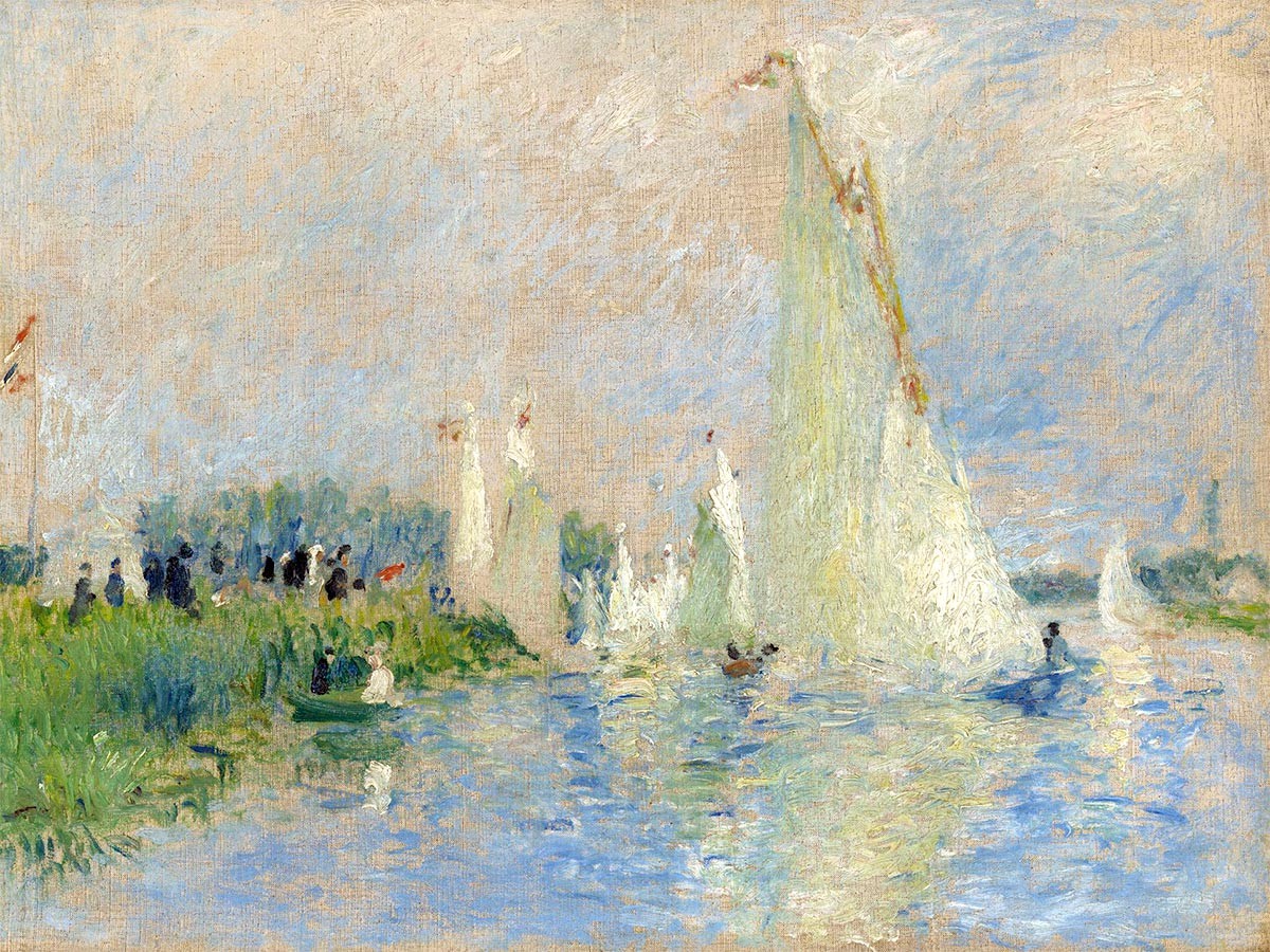 №3907 Pierre-Auguste Renoir - Regatta at Argenteuil. 