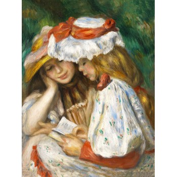 №3911 Pierre-Auguste Renoir - Two Girls Reading. 
