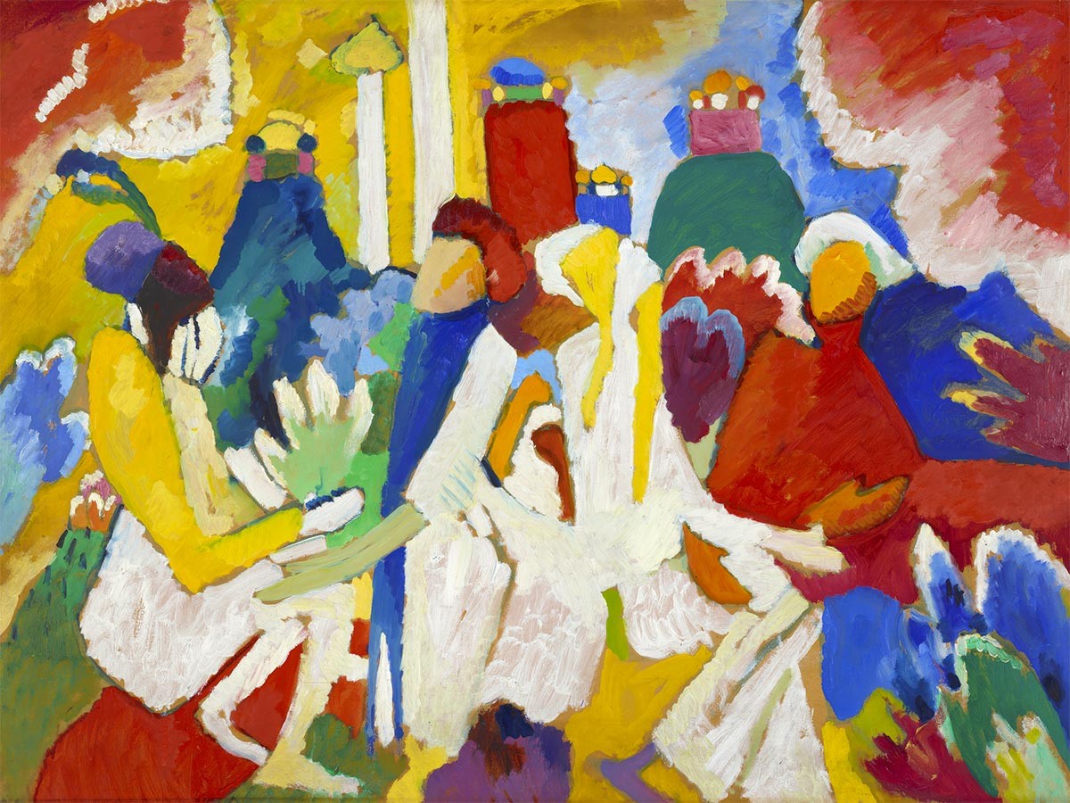 №3915 Wasily Kandinsky - Oriental II. 